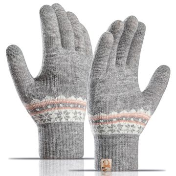 B8822 Winter-Touchscreen-Handschuhe - Grau