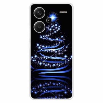 Imagine Xiaomi Redmi Note 13 Pro Plus-handyhülle - Blauer Led-Streifen