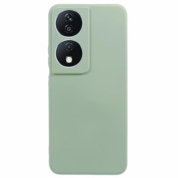 Mit Mikrofaser gefütterte, weiche Gummi-Handyhülle für Honor X7b / Honor Play 50 Plus - Matcha Grün