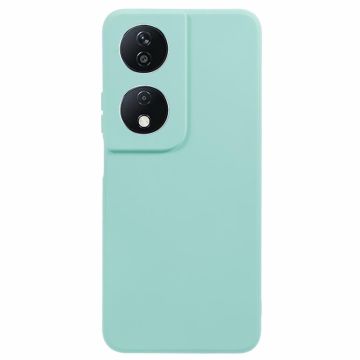 Mit Mikrofaser gefütterte, weiche Gummi-Handyhülle für Honor X7b / Honor Play 50 Plus - Babyblau