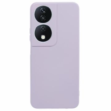 Mit Mikrofaser gefütterte, weiche Gummi-Handyhülle für Honor X7b / Honor Play 50 Plus - Violett