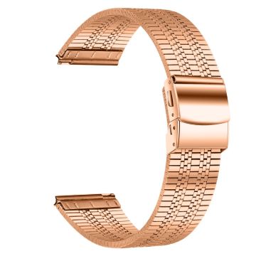 Samsung Gear S3 Classic Smart armband Stylisches 22mm Edelstahl Ersatz-Armband - Roségold