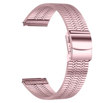 Samsung Gear S3 Classic Smart armband Stylisches 22mm Edelstahl Ersatz-Armband - Rose Rosa