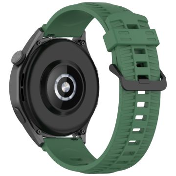 Huawei Watch GT 3 42mm / GT 3 Pro 43mm Silikonarmband 20mm Tire Texture Wrist Band - Army Green