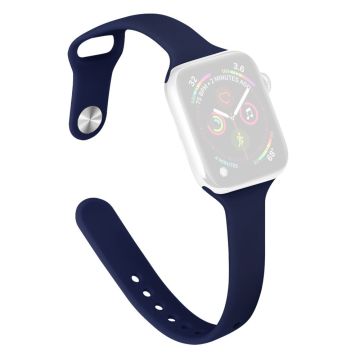 KALEBOL Silikonarmband Apple Watch Series 10 46mm Ersatzarmband - Mitternachtsblau