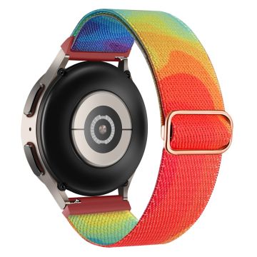 Ozeanblau gemustertes Nylonarmband für Coros Pace 2 / Apex 42mm - 20Mm