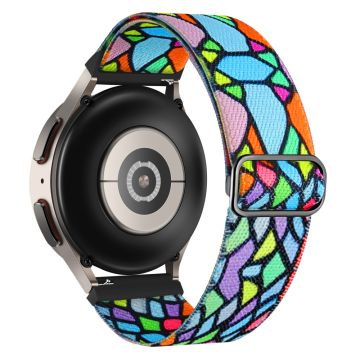 Ozeanblau gemustertes Nylonarmband für Coros Pace 2 / Apex 42mm - 20Mm