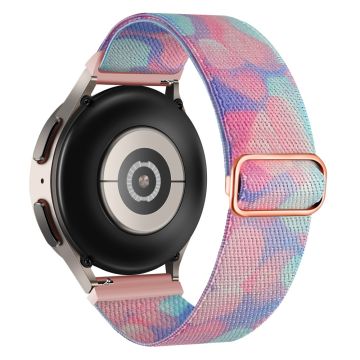 Gemustertes Nylonarmband für Coros Apex Pro / Apex 46mm - Aqueous Fluid Design