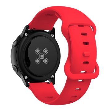 KALEBOL KLB-HDKGJ-001 Samsung Galaxy Watch6 Classic 43mm / 47mm Uhrenarmband 20mm Silikonarmband - Rot