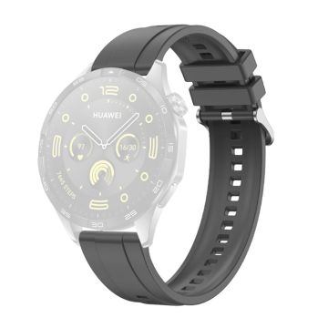 Huawei Watch GT 4 41mm / Garmin Venu 3S 18mm Uhrenarmband Silikonband Ersatz - Dunkelgrau