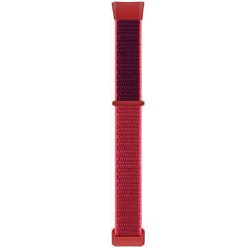 Fitbit Charge 5 / 6 Nylonband Schnellspanner Sportuhrband - Rot / Rot