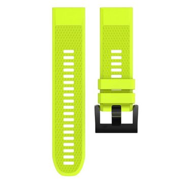 KALEBOL KLB-SJLWGJ-001 Garmin QuickFit 22mm Handgelenkband Verstellbares Silikonarmband - Limette