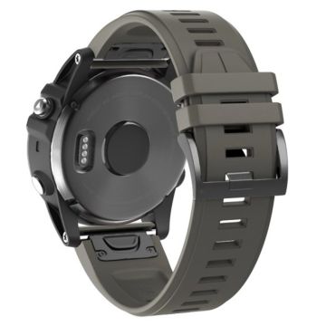 KALEBOL KLB-PWGJ-001 Garmin Fenix 7 / 7 Pro Silikon-Ersatzarmband QuickFit 22mm Uhrenarmband - Armeegrün