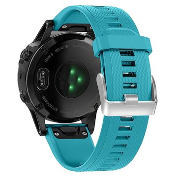 KALEBOL KLB-LWGJ-001 Garmin Fenix 7 / 7 Pro Uhrenarmband QuickFit 22mm Band mit Gitterstruktur - Offizielles Blau