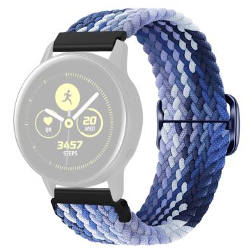 KALEBOL KLB-BZNL-001 Samsung Galaxy Watch6 Classic 43mm / 47mm Watch Bnad 20mm Nylon Ersatzarmband - Heidelbeere