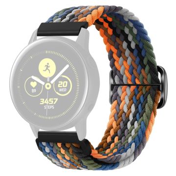 KALEBOL KLB-BZNL-001 Samsung Galaxy Watch6 Classic 43mm / 47mm Watch Bnad 20mm Nylon Ersatzarmband - Tarnfarbe Mehrfarbig