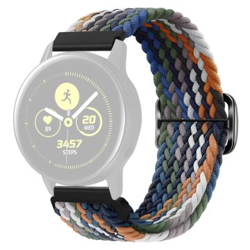 KALEBOL KLB-BZNL-001 Samsung Galaxy Watch6 Classic 43mm / 47mm Watch Bnad 20mm Nylon Ersatzarmband - Cowboy Mehrfarbig