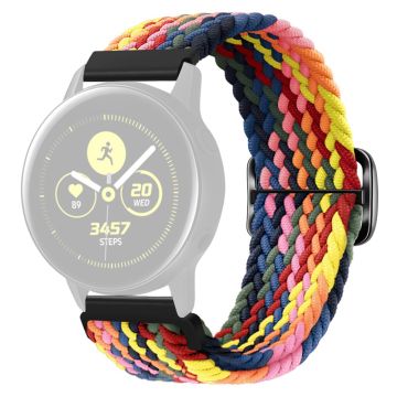 KALEBOL KLB-BZNL-001 Samsung Galaxy Watch6 Classic 43mm / 47mm Watch Bnad 20mm Nylon Ersatzarmband - Mehrfarbig