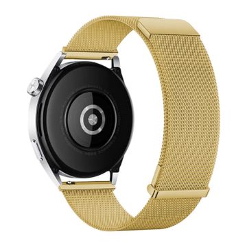 Samsung Galaxy Watch6 Classic / Watch6 Uhrenarmband 20mm Milanese Mesh Magnetic Wrist Band - Gold