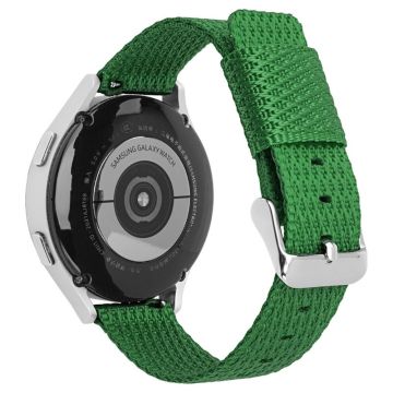 Huawei Watch GT 3 42mm / Watch GT 3 Pro 43mm Armband 20mm Textur Nylon Uhrenarmband - Dunkelgrün / Dunkelgrün