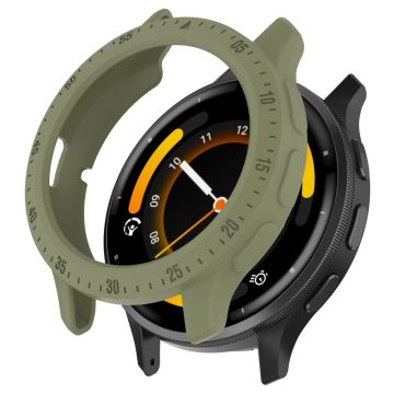 Schutzrahmen Garmin Venu 3S Watch Case Cover mit Zifferblattplatte Flexible Watch Bumper - Grün