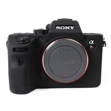 Sony Alpha A9 Sanft Silikon Schützend Hülle - Schwarz