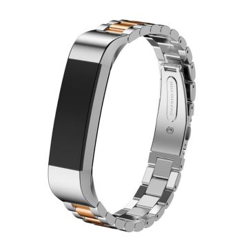 Fitbit Alta luxury drei Perlen Rostfreier Stahl - Gold + Silver