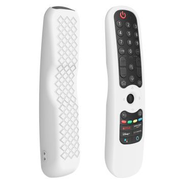 LG Magic Remote 2021 MR21 Silikonhülle - Weiß