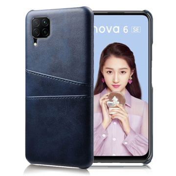 Dual Card Huawei P40 Lite / Huawei Nova 6 SE-handyhülle - Dunkelblau