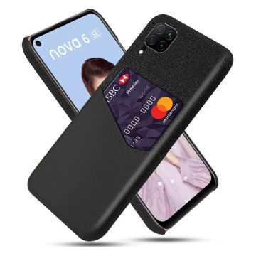 Bofink Huawei P40 Lite / Huawei Nova 6 SE Kartenhülle - Schwarz