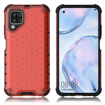 Bofink Honeycomb Huawei P40 Lite / Huawei Nova 6 SE-handyhülle - Rot