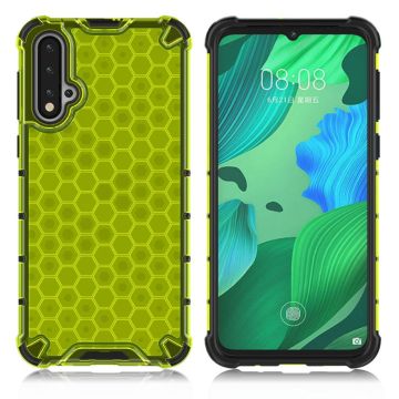 Bofink Honeycomb Huawei Nova 5-handyhülle - Grün