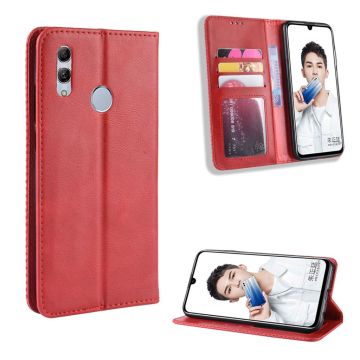 Bofink Vintage Huawei P Smart 2019 Leder hülle - Rot