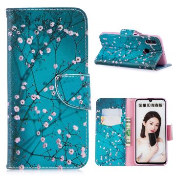 Wonderland Huawei P Smart 2019 flip hülle - Baum Mit Blumen