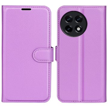 Klassische OnePlus 11R / OnePlus Ace 2 Flip Hülle - Violett