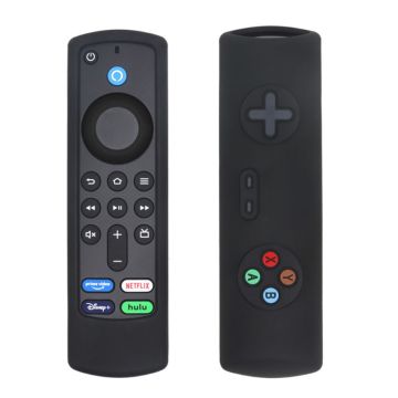 Amazon Fire TV Stick 4K (3.) Fernbedienung Silikonhülle - Schwarz