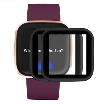 2Stück Enkay Hat Prince 3d Displayschutzfolie für Fitbit Versa 2