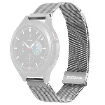 DUX DUCIS milanese Uhrenarmband für Samsung / Honor / Huawei Uhr - Silber