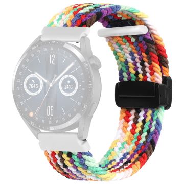 20mm Universal-Nylon-Geflechtband - Regenbogen