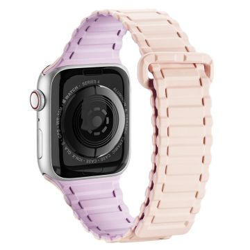 DUX DUCIS Apple Watch Series 8 (41mm) Silikonarmband - Pink / Lila