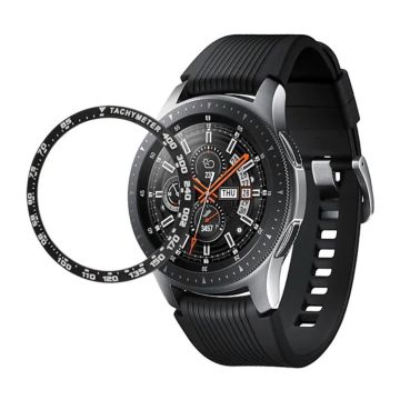 Samsung Galaxy Watch (42mm) Aluminiumlegierung styling bezel - Schwarz