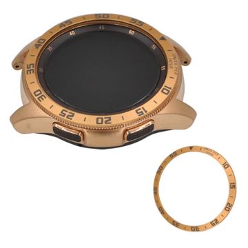 Samsung Galaxy Watch (42mm) Zifferblatt Zeit Styling Lünette - Gold