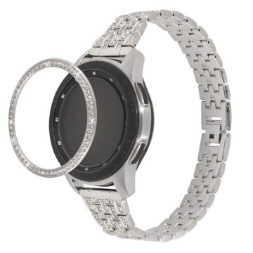 Samsung Galaxy Watch (42 mm) Lünettenring mit Kristalldekor - Silber