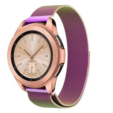 Samsung Galaxy Watch (42mm) Mailänder Rostfrei Uhrenarmband - Multi-color