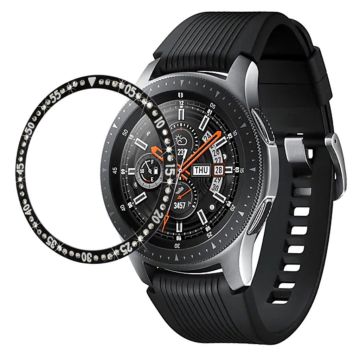 Samsung Galaxy Watch (42mm) crystal Rostfreier Stahl bezel - Schwarz