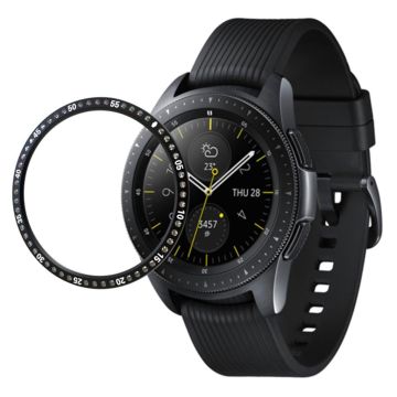 Samsung Galaxy Watch (42mm) crystal Aluminiumlegierung bezel - Schwarz