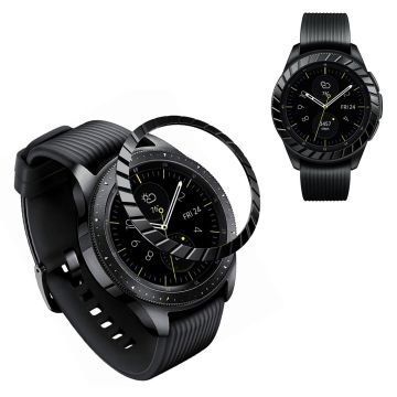 Samsung Galaxy Watch (42mm) Haltbar Rostfrei Stahl Bezel - Schwarz