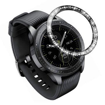 Samsung Galaxy Watch (42mm) / Gear S2 Strass Lünettenring - Schwarz