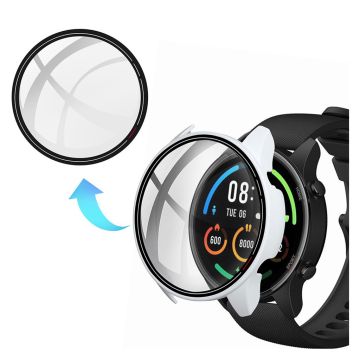 Xiaomi Mi Watch Farbe Hülle + Templered Glas - Weiß