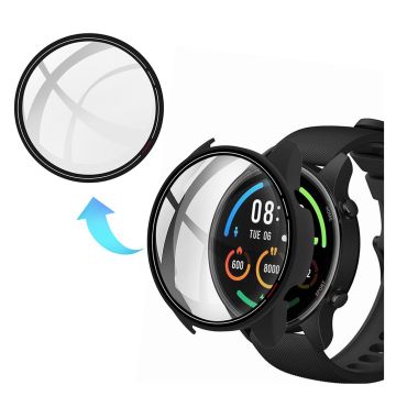 Xiaomi Mi Watch Farbe Hülle + Templered Glas - Schwarz